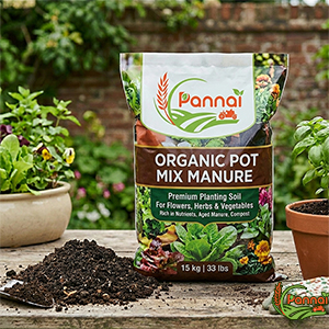 Organic Pot Mix Compost 1KG